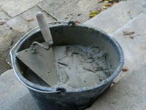 mixing ratio cement