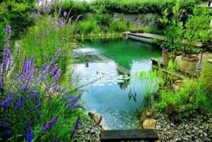 Use Permacon, to waterproof your pond